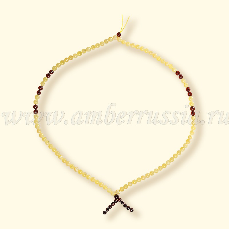 Бусы Янтарь под  кулон