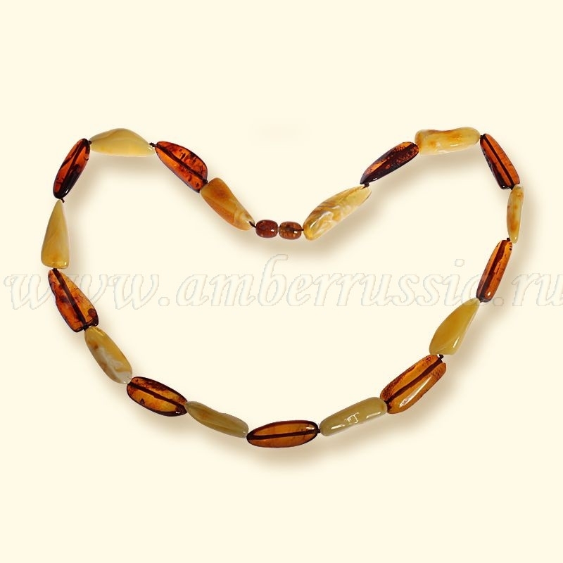 Бусы Янтарь